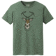 Outdoor Research Stag Axe Short Sleeve Tee - Mens, Juniper Hth, Small, 2778081484006