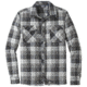 Outdoor Research Tangent II Long Sleeve Shirt - Mens, Black Plaid, Extra Large, 2681211107009