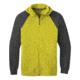 Outdoor Research Trail Mix Jacket - Mens, Citron/Storm, Extra Large, 2744161807009