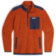 Outdoor Research Trail Mix Quarter Zip Pullover - Mens, Terra/Naval Blue, 2XL, 3001362565010