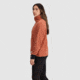 Outdoor Research Trail Mix Quarter Zip Pullover - Womens, Cinnamon/Black, Extra Large, 3001392615009