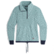 Outdoor Research Trail Mix Quarter Zip Pullover - Womens, Sage/Naval Blue, Extra Small, 3001392614005