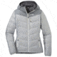 Outdoor Research Transcendent Down Hoody - Womens, Smoke/Light Pewter, Small, 2681051620006