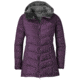 Outdoor Research Transcendent Down Parka - Womens, Pacific Plum, XL, 2681041287009