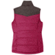 Outdoor Research Transcendent Down Vest - Womens, Beet/Dark Roast, Small, 2681071588006