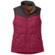 Outdoor Research Transcendent Down Vest - Womens, Beet/Dark Roast, Small, 2681071588006
