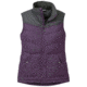 Outdoor Research Transcendent Down Vest - Womens, Pacific Plum/Storm, Small, 2681071395006