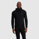 Outdoor Research Vigor Grid Fleece Full Zip Hoodie - Mens, Black, 2XL, 3005030001010