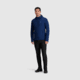 Outdoor Research Vigor Grid Fleece Full Zip Hoodie - Mens, Cenote, S, 3005032650006