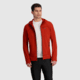 Outdoor Research Vigor Grid Fleece Full Zip Hoodie - Mens, Jupiter, S, 3005032756006