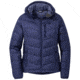 Outdoor Research Warli Sky Transcendent Down Hoodie - Womens, Twlght St Pr, Extra Large, 2776741880009