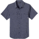 Outdoor Research Way Station Short Sleeve Shirt - Mens, Naval Blue Heather, Small, 2799581308006