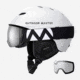 Outdoormaster Bundle Sale - ULTRA Goggles + Lens + KELVIN Helmet, 600745 + 602457