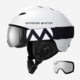Outdoormaster Bundle Sale - ULTRA Goggles + Lens + KELVIN Helmet, 600735 + 602457