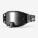 Outdoormaster Mustang Dirt Bike Goggles, Black Frame Clear Lens, 603986