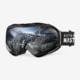 Outdoormaster OTG Snow Goggles, Sunny, White Frame VLT 13.1%, 601437