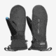 Outdoormaster Ski Mittens for Women &amp; Men, Black+Grey, M, 805497