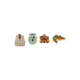 Outside Inside Decorated Canoe Ornament 99520