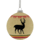 Outside Inside Yellow Bass Blanket Ornament 99514