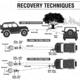 Overland Vehicle Systems Aluminum Receiver Mount, Raw, 19109902