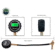 Overland Vehicle Systems Digital Tire Deflator, Valve Kit, Universal, Black, 12020001