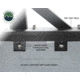 Overland Vehicle Systems Freedom Rack Systems - Rack, Uprights, Cross Bars and Side Support Bars, Black, 22040100