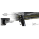 Overland Vehicle Systems Nomadic 270 LT Awning - Driver Side - Dark Gray Cover With Black Cover Universal, 19559907