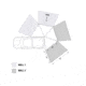 Overland Vehicle Systems Nomadic 270 LT Awning Wall 2 Passenger Side, Grey, 18239909