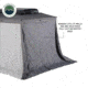 Overland Vehicle Systems Nomadic 270 LT Awning Wall 3 / 4 Driver Side, 18319909