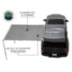 Overland Vehicle Systems Nomadic Awning 6.0 Covered Shelter, 53 sq ft, 600D, Dark Gray/Black, 98.5 x 78.5 in, 18049909