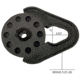 Overland Vehicle Systems Snatch Block, Heavy Duty, Matte, Black, 19139905