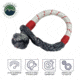 Overland Vehicle Systems Soft Shackle, 7/16in, 41000 lbs, w/ Loop &amp; Abrassive Sleeve, White/Red, 23 in, 19129903