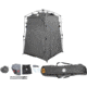 USED Overland Vehicle Systems Wild Land Camping Gear Changing Room, Shower, Grey, 5 x 5 x 6.75 ft, 26019910, EDEMO1