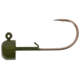 Owner Hooks Block Head Hook, Green Pumpkin, #1 - 1/32, 4151GP-910