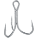 Owner Hooks STX-45 Zo Wire Treble Hook, XX+ Strong, Corrosion Resistant Shadow Finish, Size 4, 8/ Pack, 5645-075