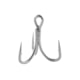 Owner Hooks Stinger-58 Treble Hook, Needle Point, Short Shank, 3X Strong, Vacuum Tinned, Size 4, 8 Per Pack, 5658-079