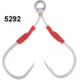 Owner Hooks Twin Dancing Stinger SJF41, Short, 155lb, Size 3/0, 5292-139