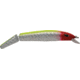 P-Line Angry Eye Predator Jointed Minnow Bait, 6.5in, Silver Yellow Red Head, PPAE-121