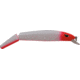 P-Line Angry Eye Predator Jointed Minnow Bait, 6.5in, White/Red, PPAE-02