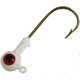 P-Line Jighead, White, 1/4oz, 12 per Pack, PJH14-WHT