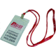 P-Line License Holder 3x5 w/String, PHL-HOLDER