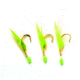 P-Line Shad Sabiki Rig 3 Hook Size 4 Sabiki Rig, Chartreuse Shad, PSSMC-4