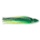 P-Line Sunrise Squid Skirt 4 1/2", Green/Black/Chartreuse 5/Pack, SQ45-098