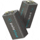 Pale Blue Earth Pale Blue Smart Lithium Ion USB Rechargeable 9V Batteries 2 Pack, Gray, PB-9V-C