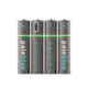 Pale Blue Earth Pale Blue Smart Lithium Ion USB Rechargeable AAA Batteries 4 Pack, Gray, PB-AAA