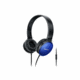 Panasonic On-ear Headphones- Blue RP-HF300M-A