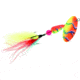 Panther Martin 4PMUVM-COB FishSeeUV In-Line Spinner, #4, 1/8oz, Chartreuse/Orange/Blue, 4PMUVM-COB