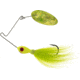 Panther Martin Bearded Banshee Spinner Bait, Bucktail Holographic Blade, Chartreuse Holographic, #9, 1/4oz, 9L-PMBBJ-CH