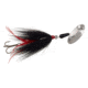 Panther Martin Big Eye Musky, Size 22 Spinner, Nickel Black And Red, 22 PMMKC-NBRED