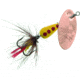 Panther Martin Classic Patterns In-Line Spinner, #4, 1/8 oz, Regular Fly Copper/Yellow/Brown, 4PMRF-CYBR